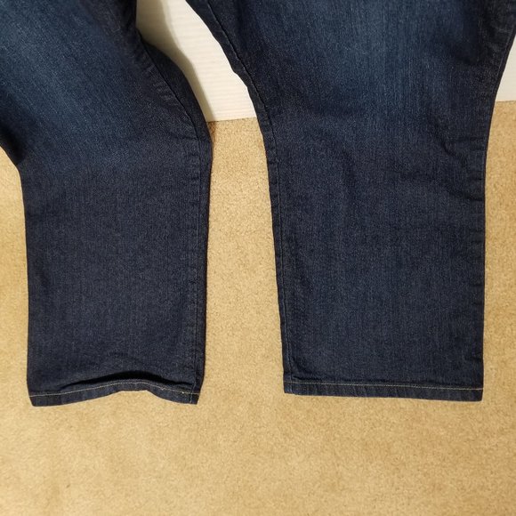 House Of Freedom jeans 22T 22 Tall denim embroidered back pockets plus size - Picture 6 of 14